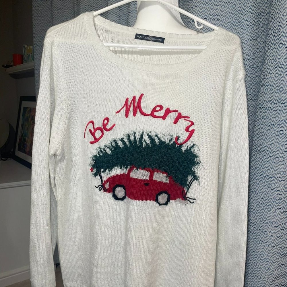 Be Merry Womens Christmas/ Winter Sweater